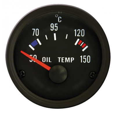 Temperatura Aceite-Meter  50 > 150 °C, Incl. Zender En 2 Adapters  52mm